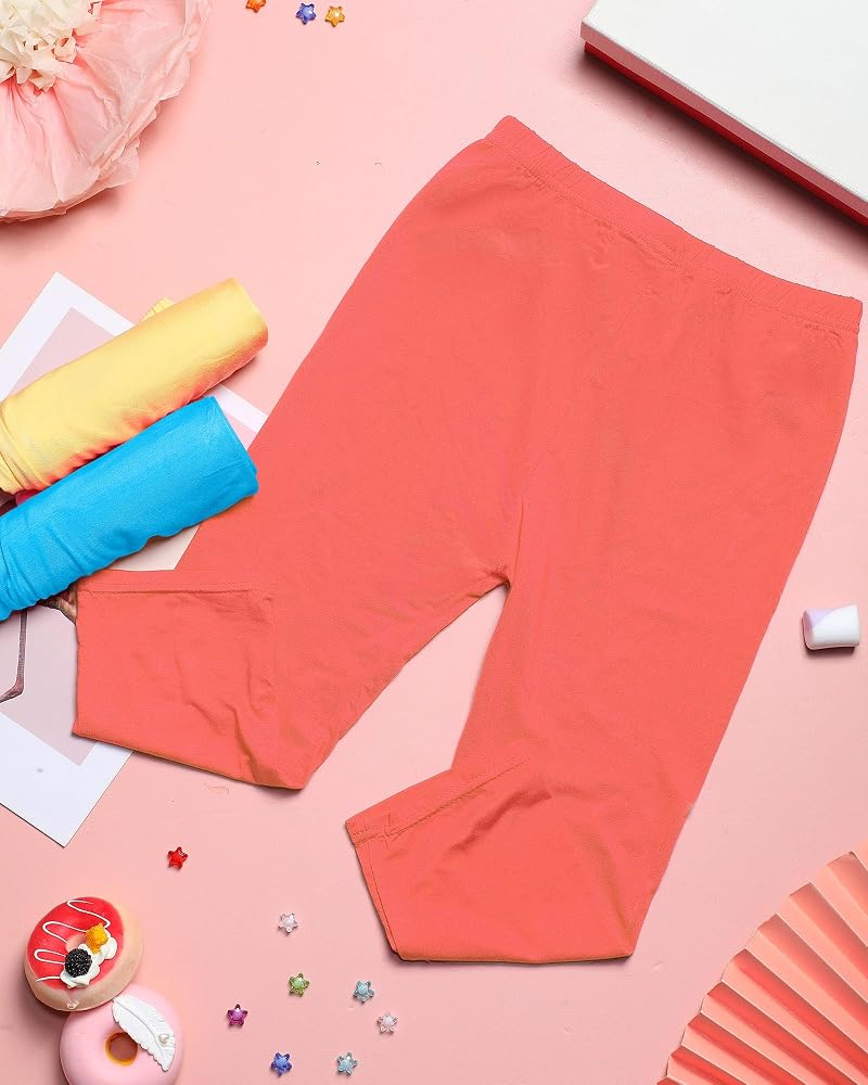 Amazon.com: Syhood 12 Pieces Girls Capri Leggings Kids Crop Summer